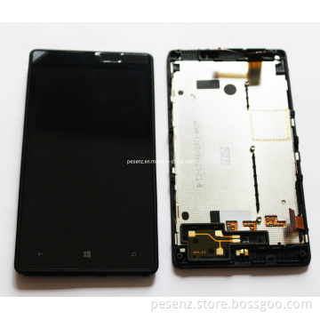 Cell Phone LCD, Pantalla Complete LCD Display with Touch Screen Digitizer Assembly for Nokia Lumia 920, Phone LC, D